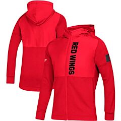 Jacket Adidas PLAYER FULL ZIP Red Wings Senior Red2XL