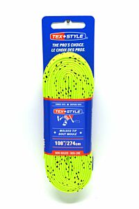 Skate Laces Tex Style Non Waxed Molded 1810MT LIME 84