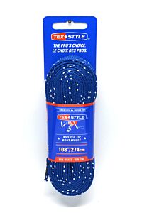 Skate Laces Tex Style Waxed Molded 1810MT WAX ROYAL 96