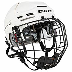 Hockeyhjelm Combo CCM TACKS 910 Senior WhiteL