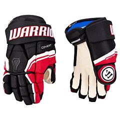 Jääkiekkohanskat Warrior QRE 20 Pro Junior BLACK/RED/WHITE12