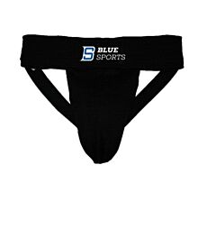 Hockeysusp Blue Sports Deluxe Support with cup Junior S