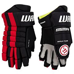 Ice Hockey Gloves Warrior Alpha FR Junior BLACK/RED11
