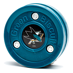 Puck Green Biscuit NHL San Jose Sharks Blue