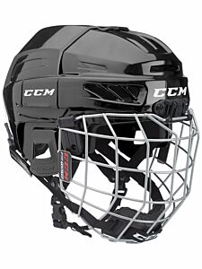 CCM FITLITE 3DS Youth Hockey Helmet Combo