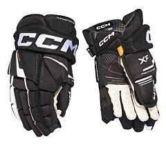 Ice Hockey Gloves CCM Tacks S24 XF Junior BLACK/WHITE10